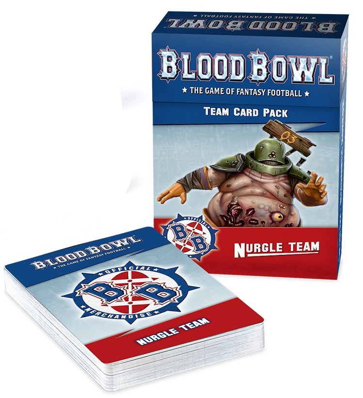 Blood Bowl - Nurgle Team - Rotters Team Cards